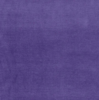 Solid purple color swatch with a textured pattern
Gainsborough Velvet Fabric