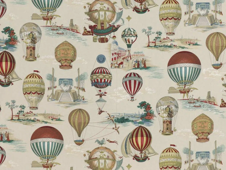 Les Aéronefs Printed Cotton
