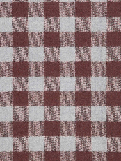 Wool Check Fabric – Dandy Collection Gingham for Upholstery & Drapery, Aubergine/Oxford
BEAU - Wool Check Fabric