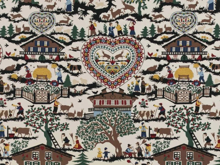 Montana Printed Cotton – Écru