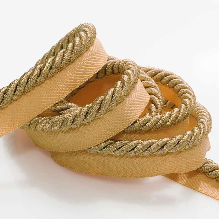 Luster Spun Bronze Trim – Cord-On-Tape Metallic Accent