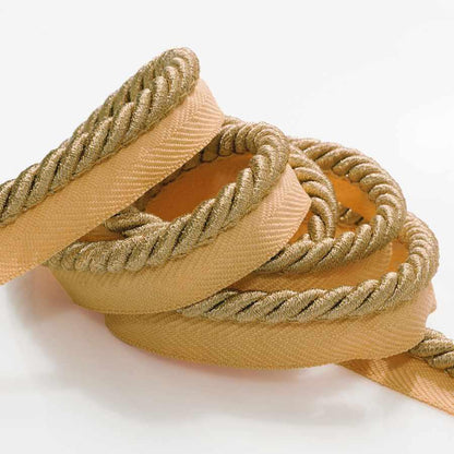 Luster Spun Bronze Trim – Cord-On-Tape Metallic Accent