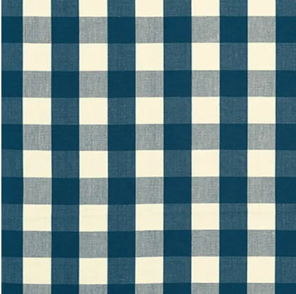 Cotton Check Fabric
Camden Cotton Check Fabric - Indigo