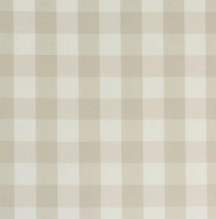 Cotton Check Fabric
Camden Cotton Check Fabric - Natural