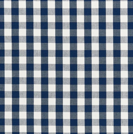 Elton Cotton Check Fabric – Small-Scale 100% Cotton, navy
Elton Cotton Check Fabric