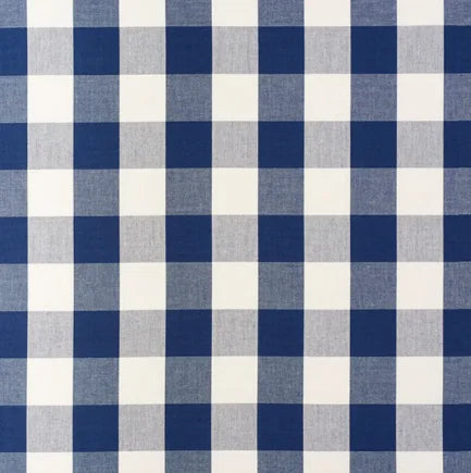 Cotton Check Fabric
Camden Cotton Check Fabric - Navy