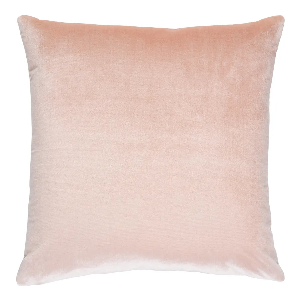 Venetian Silk Velvet Pillow, Petal / 18" x 18"
