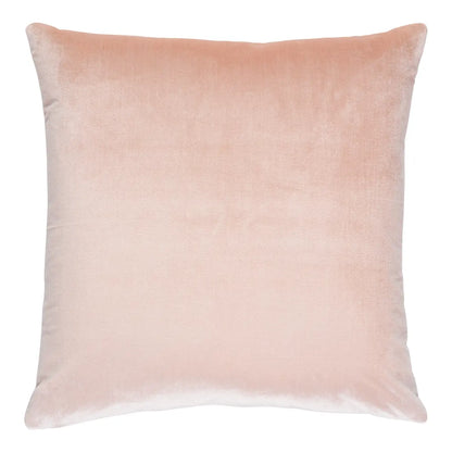 Venetian Silk Velvet Pillow, Petal / 18" x 18"