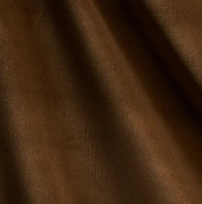 Close-up of brown fabric with a soft texture
Gainsborough Velvet Fabric