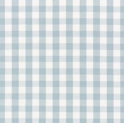 Elton Cotton Check Fabric – Small-Scale 100% Cotton, sky
Elton Cotton Check Fabric