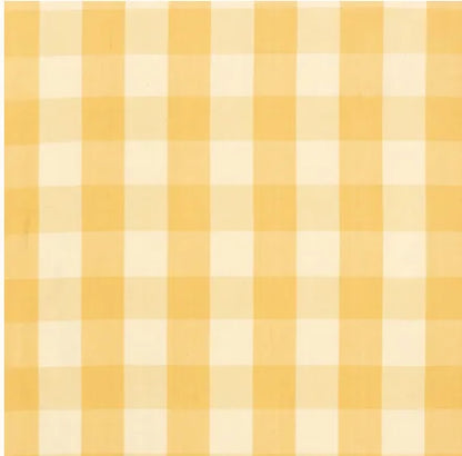 Cotton Check Fabric
Camden Cotton Check Fabric - Straw